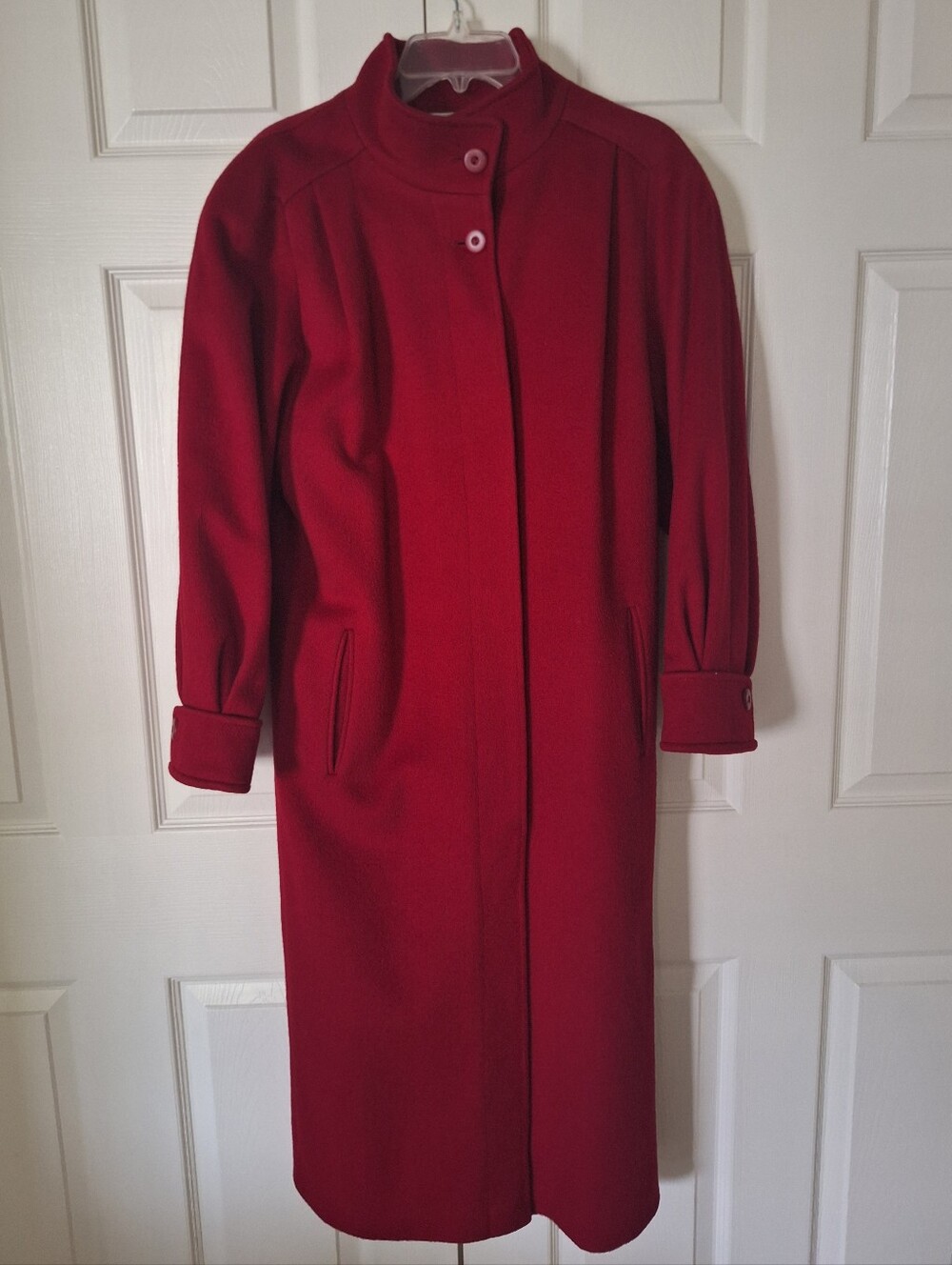 VTG 80's Ashley Scott 100% Wool Coat M/L See Measurements*